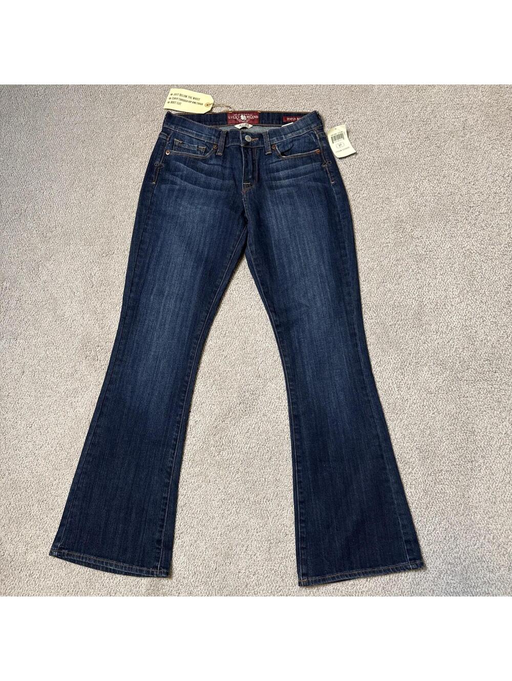 Women's Lucky Brand® Sofia Boot Ankle Jeans Size 4/27 NWT